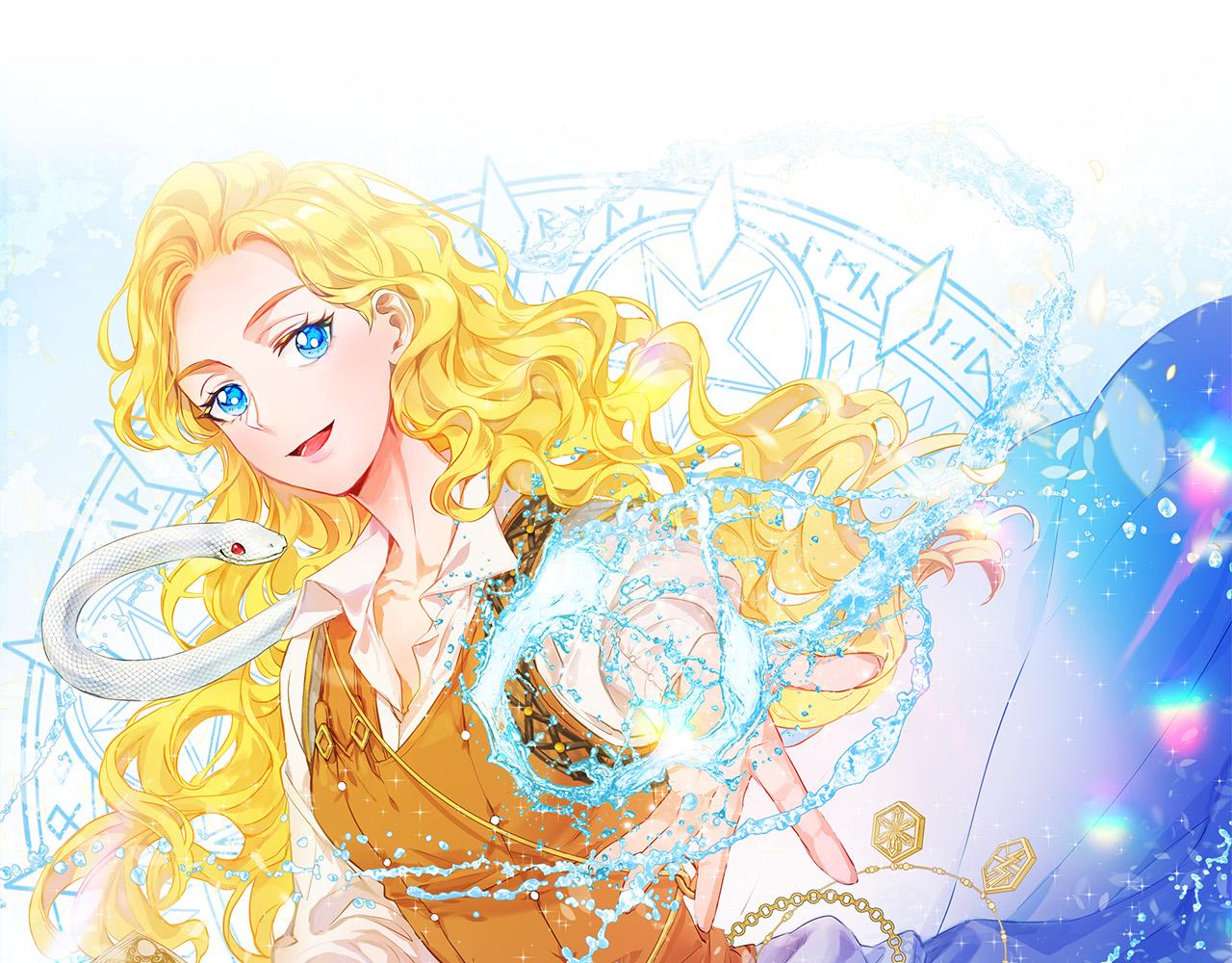 金发精灵师之天才的烦恼视频漫画,第97话 初吻1图