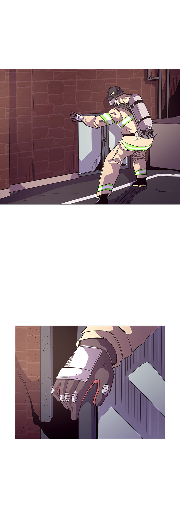 争分夺秒的近义词是什么漫画,第27话 第一次出动（3）2图