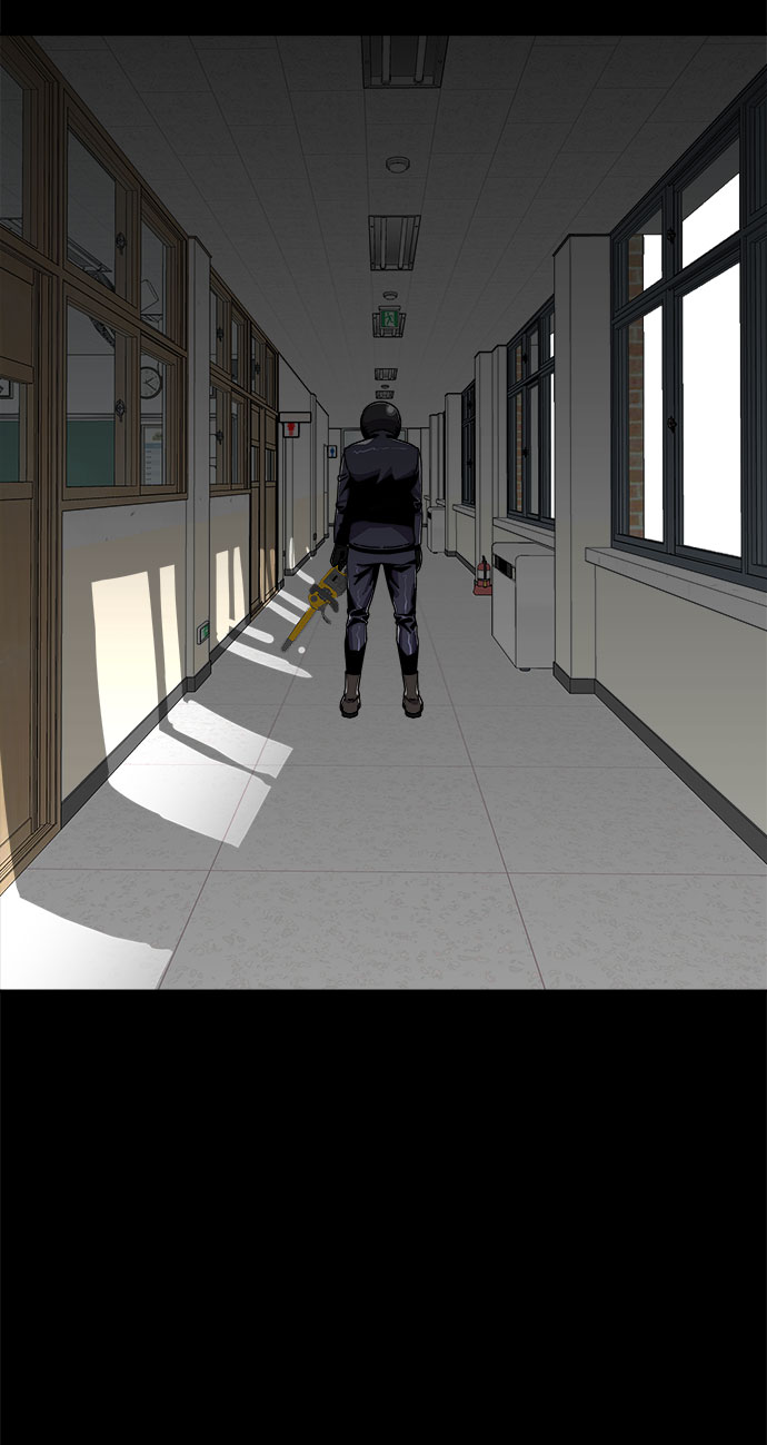 噩梦日记解说漫画,[第58话] 逃出学校（1）4图